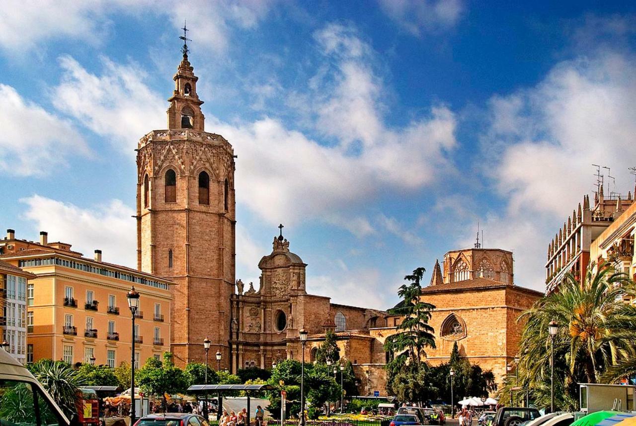 Apartamento Arrendamiento De Temporada En Ruzafa Valencia Exterior foto
